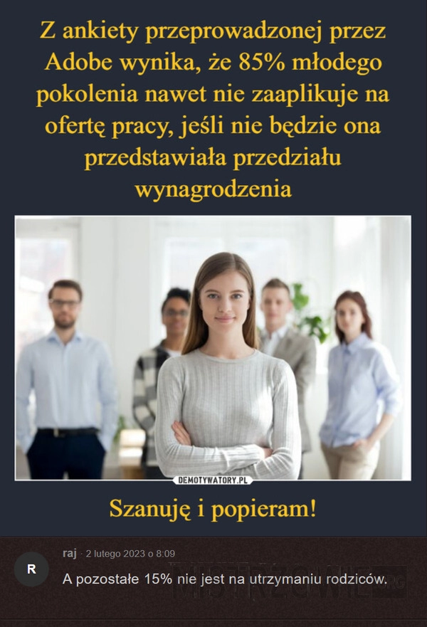 
    Aplikacja o pracę