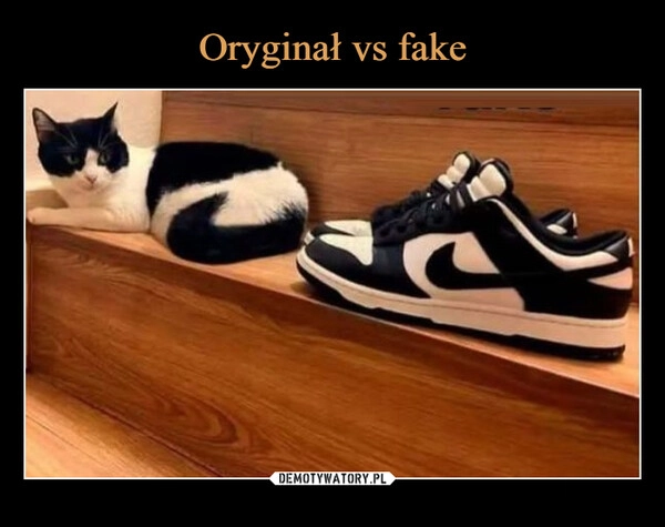 
    Oryginał vs fake