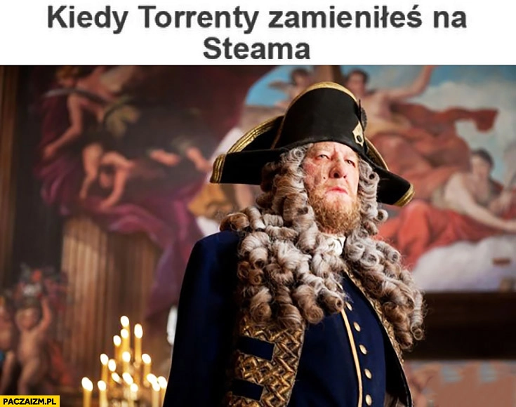 
    Kiedy torrenty zamieniłeś na Steama pirat