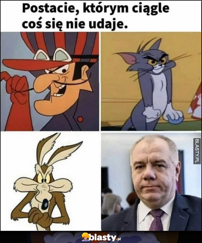 
    Postacie, którym ciągle coś się nie udaje Jacek Sasin