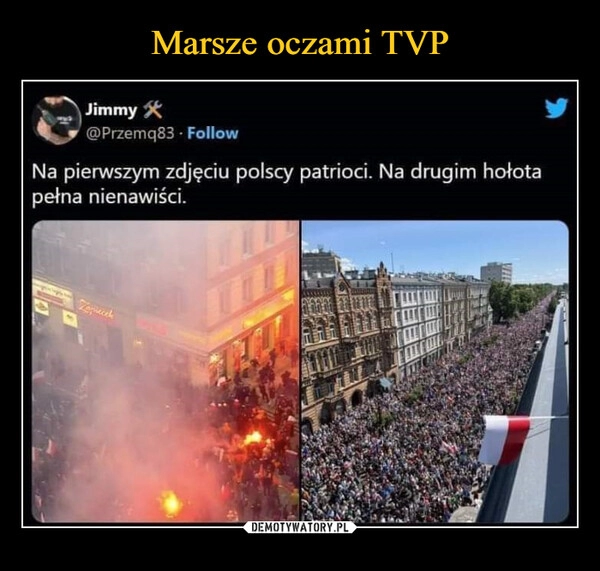 
    Marsze oczami TVP