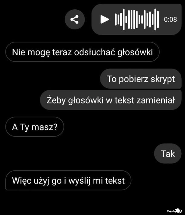 
    Wiadomości głosowe 