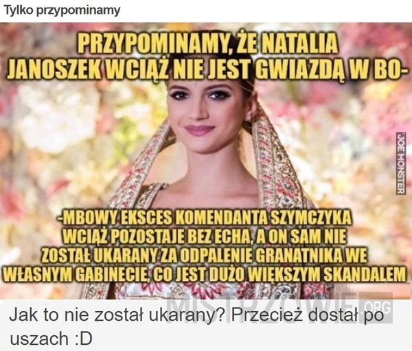 
    Tylko przypominamy