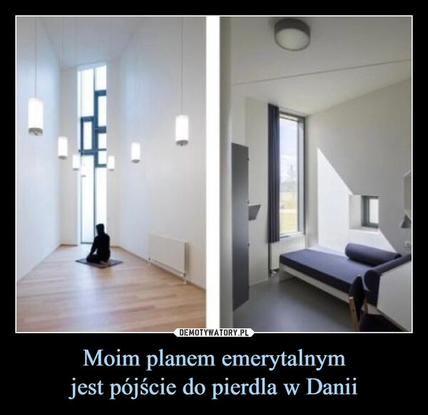 
    Moim planem emerytalnym
jest pójście do pierdla w Danii