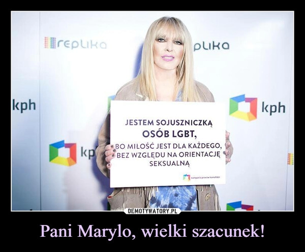 
    Pani Marylo, wielki szacunek!