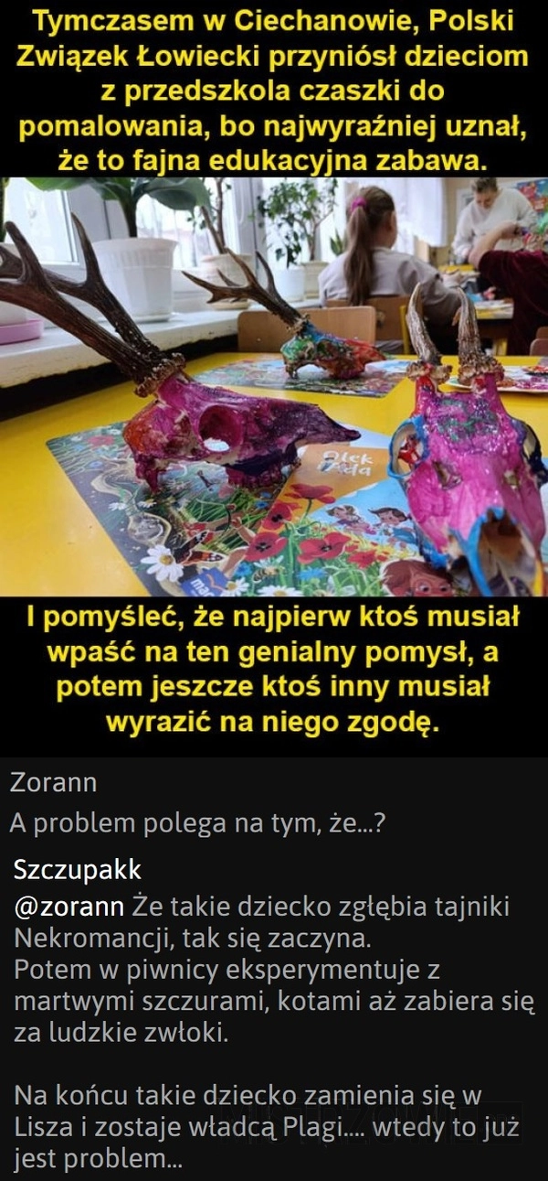 
    Edukacyjna zabawa