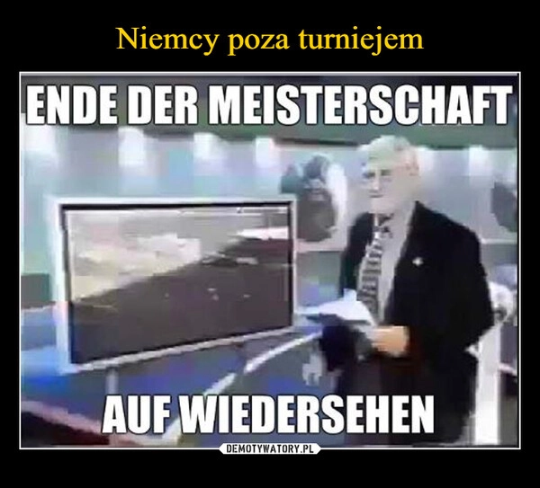 
    Niemcy poza turniejem