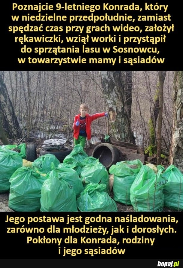 
    Postawa godna naśladowania