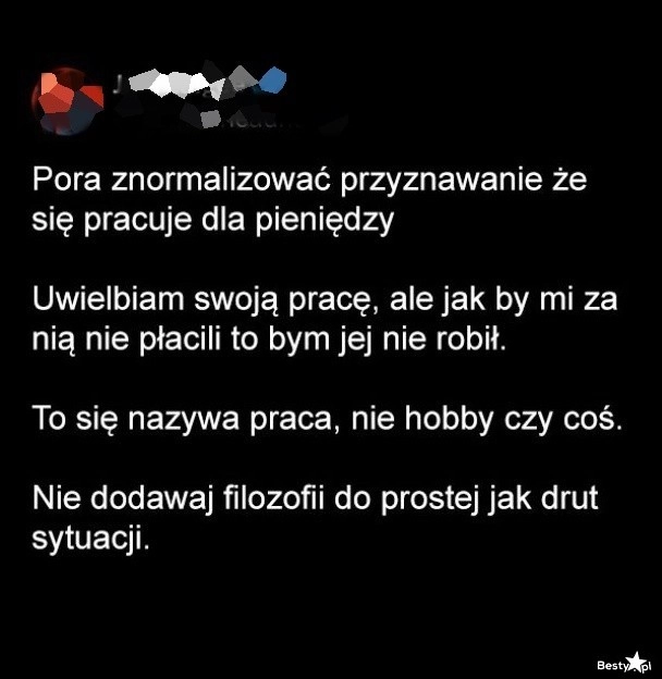 
    Praca dla pieniędzy 