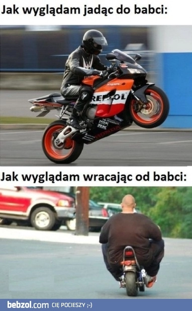 
    Jadąc do babci