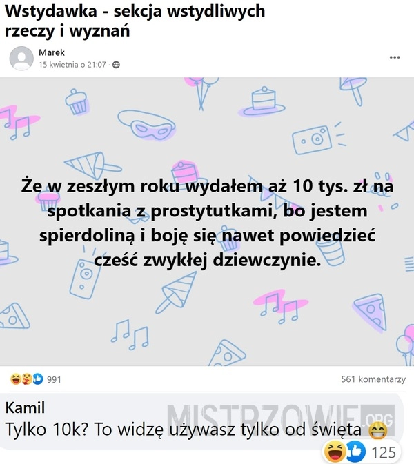 
    Wyznanie