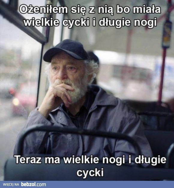 
    Ożeniłem się...