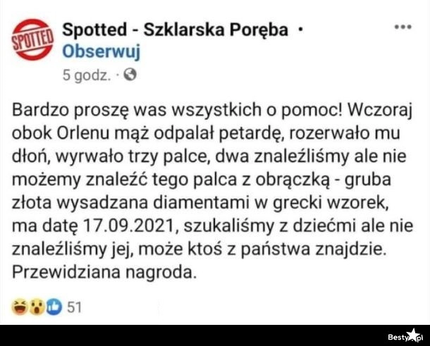 
    Palec z obrączką 