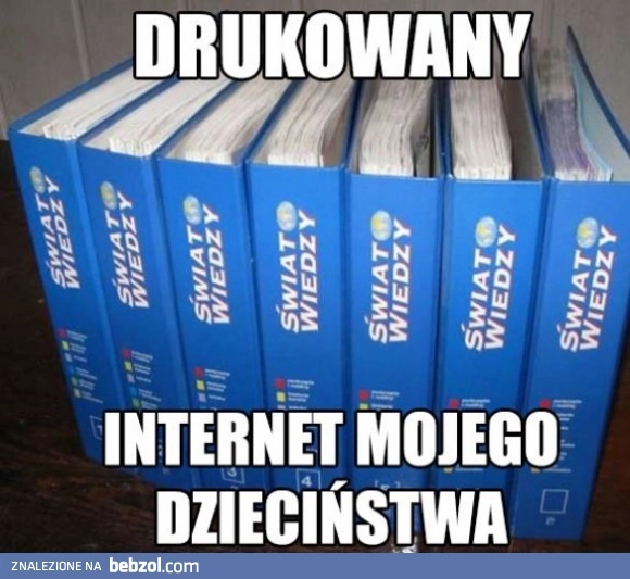 
    Internet mojego dzieciństwa