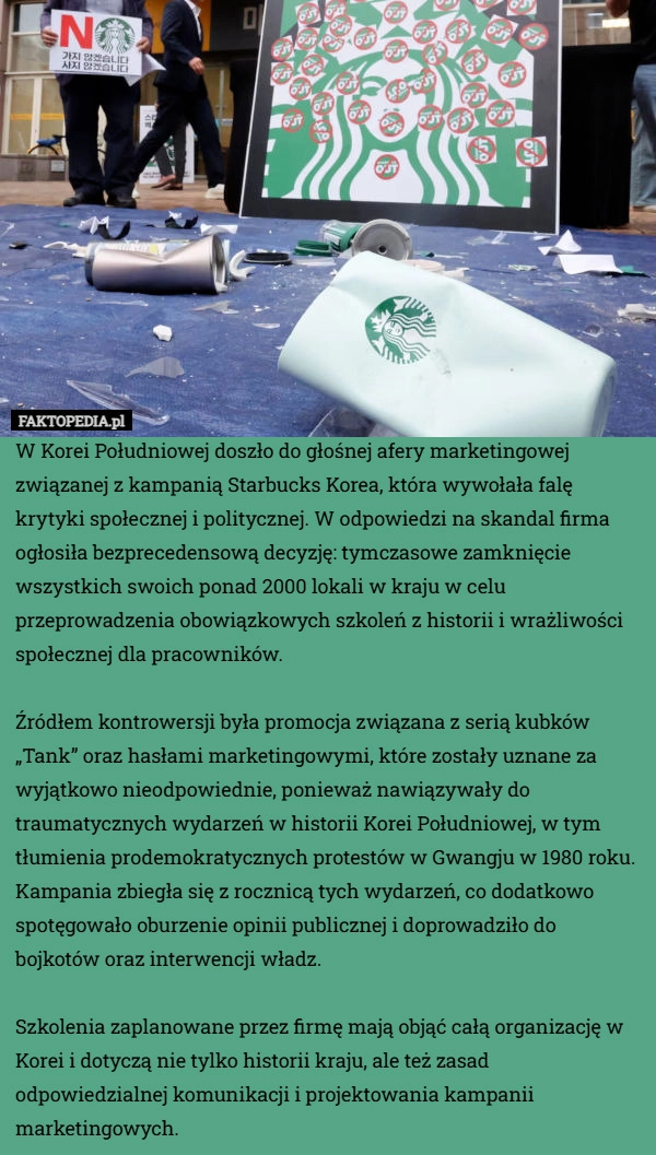 
    W Korei Południowej doszło do głośnej afery marketingowej związanej z kampanią