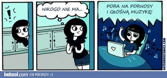 A kiedy nikt nie patrzy...