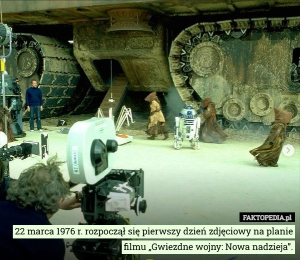 
    22 marca 1976 r. rozpoczął się pierwszy dzień zdjęciowy na planie filmu