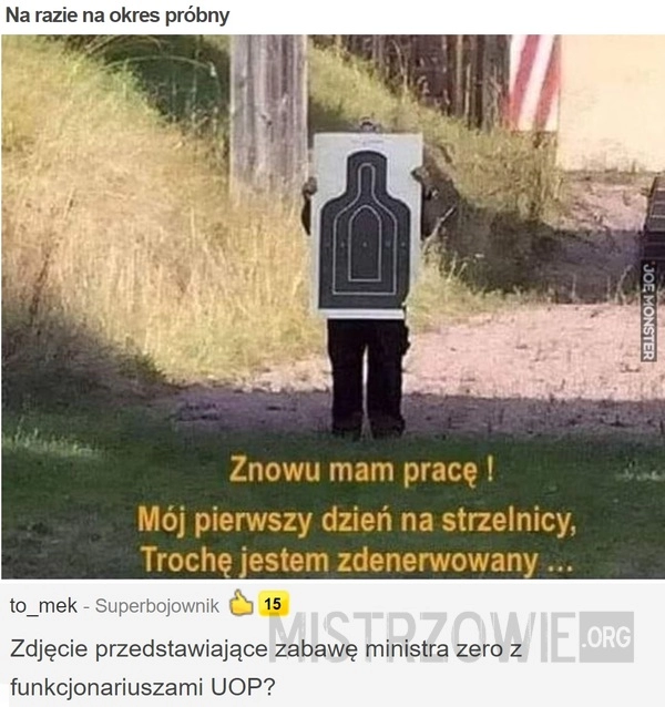 
    Na razie na okres próbny