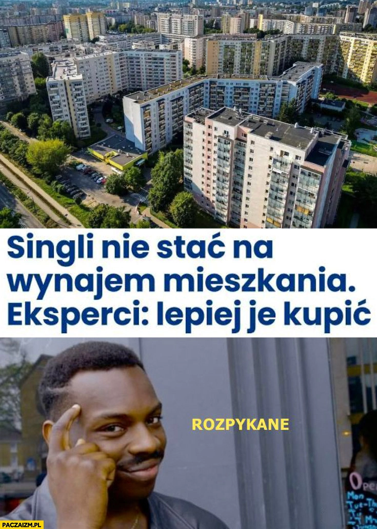 
    Singli nie stać na mieszkania. Eksperci: lepiej je kupić, rozpykane