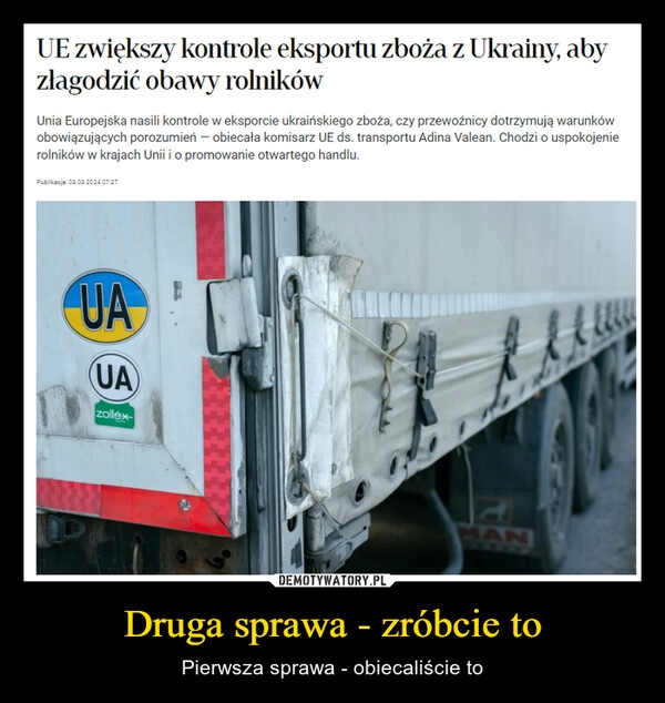 
    Druga sprawa - zróbcie to