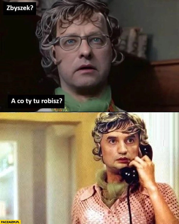 
    Romanowski do Ziobro: Zbyszek co ty tu robisz? Przebrani za kobiety