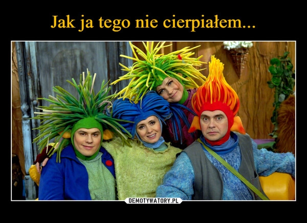 
    Jak ja tego nie cierpiałem...