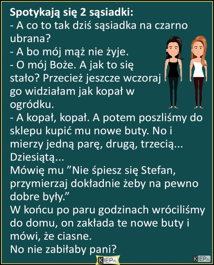 
    Spotykają się 2 sąsiadki