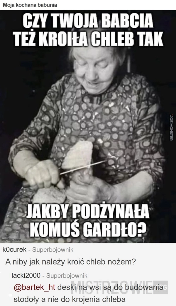
    Moja kochana babunia