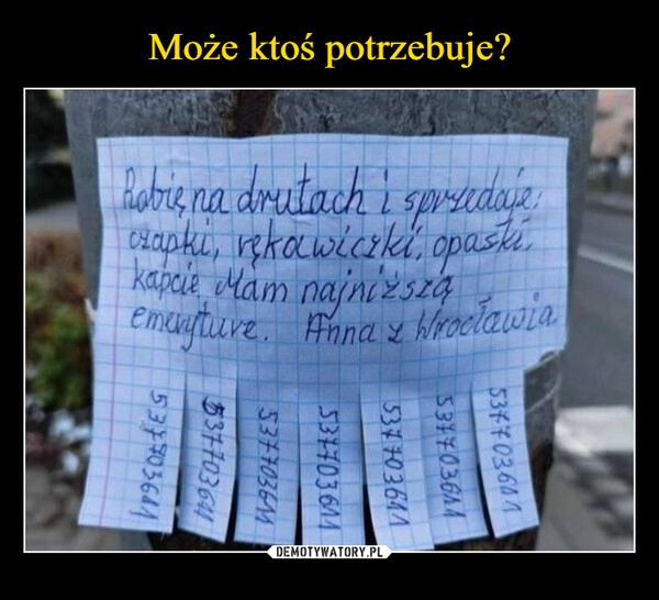 
    Może ktoś potrzebuje?