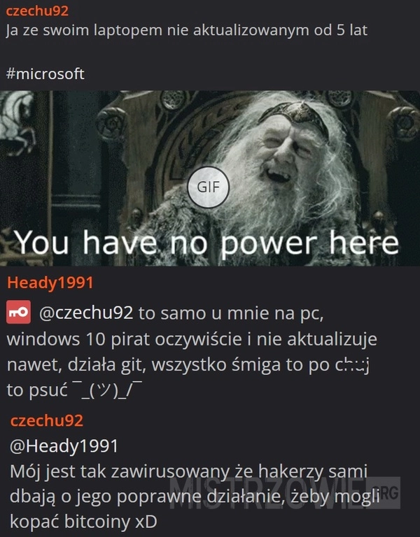 
    Awaria Microsoft