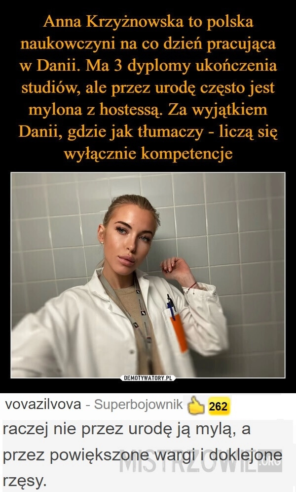 
    Naukowczyni