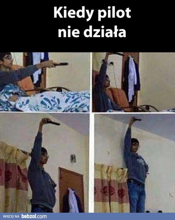 
    Kiedy pilot nie działa 