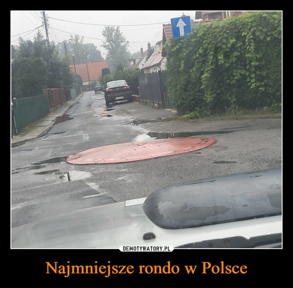 
    Najmniejsze rondo w Polsce