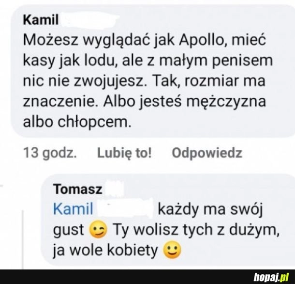 
    Każdy ma swój gust