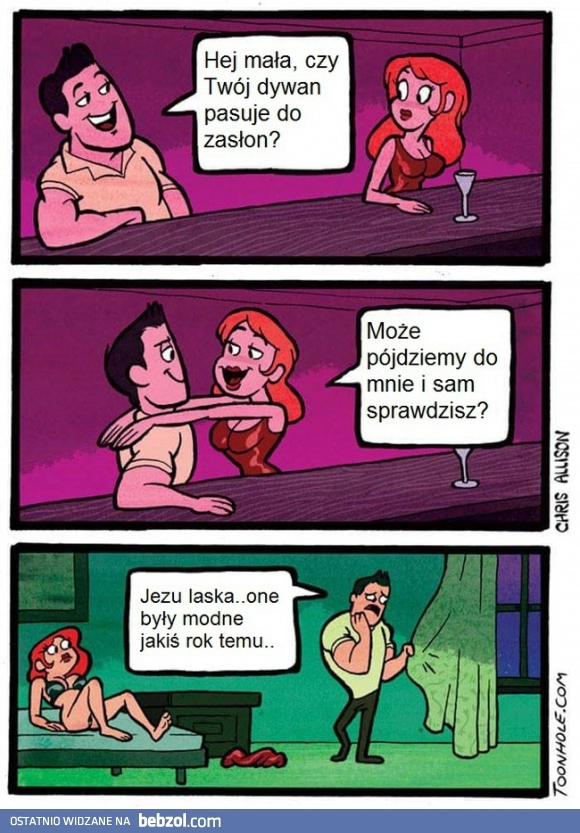 
    Nie modne zasłony 