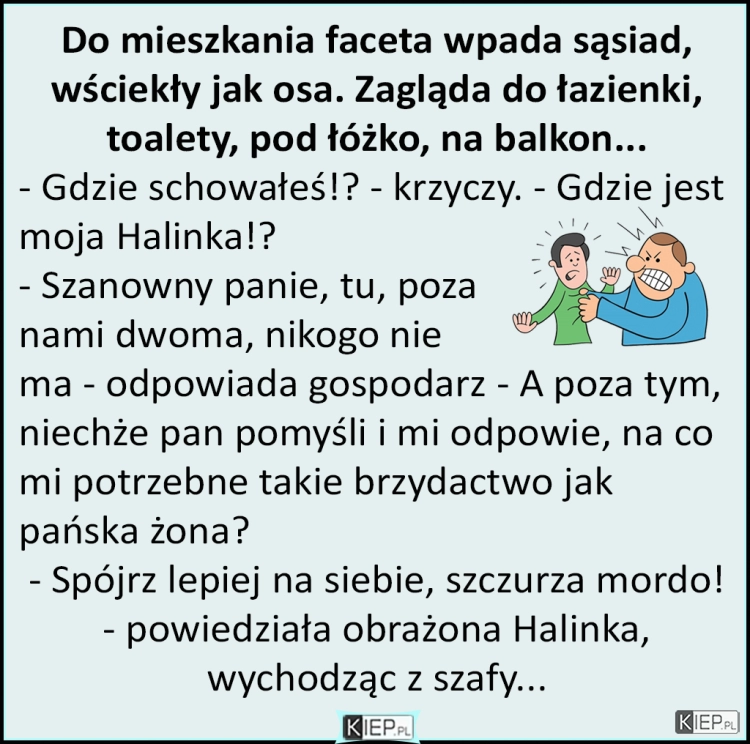 
    Gdzie jest moja Halinka!?