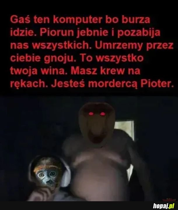
    Syneg! Buża idzie!