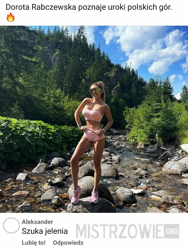 
    Doda w górach