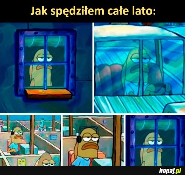 
    Jak spędziłem całe lato