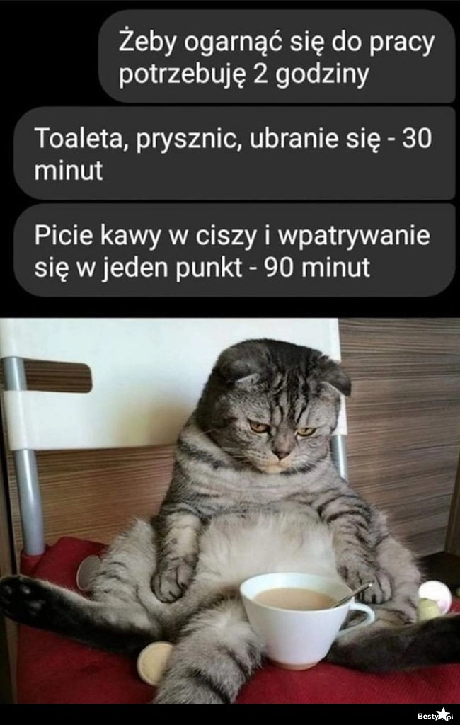 
    Zbieranie się do pracy 