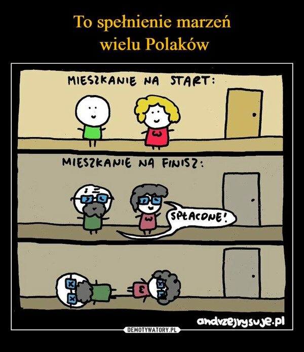 
    To spełnienie marzeń
 wielu Polaków