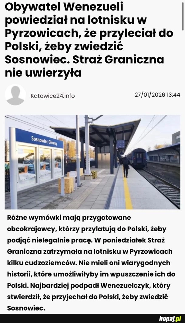 
    Nie uwierzyli, dziwne nie