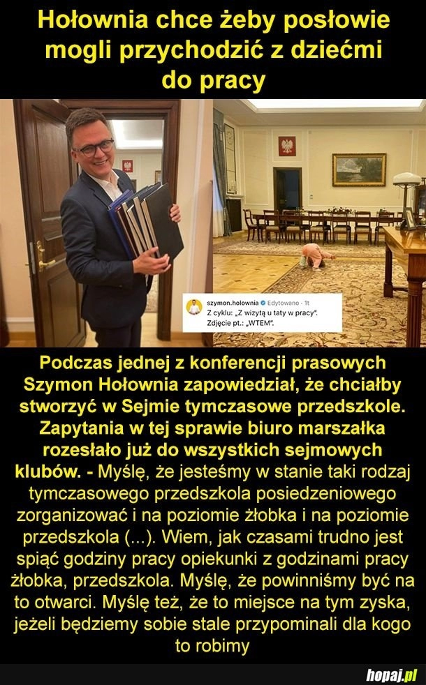 
    Przedszkole w Sejmie