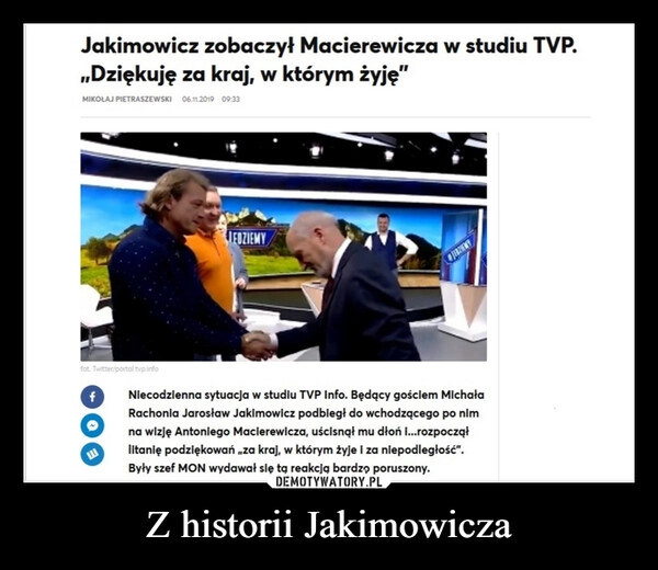 
    Z historii Jakimowicza