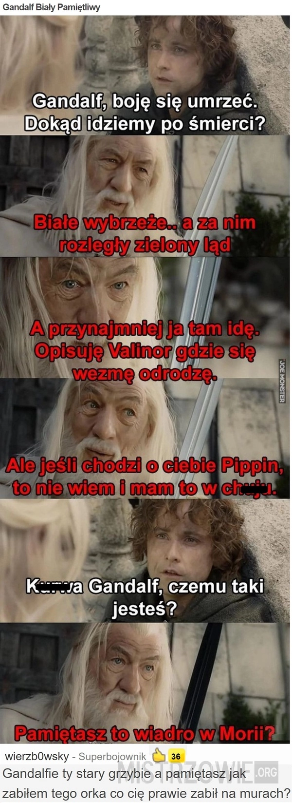 
    Gandalf Biały Pamiętliwy