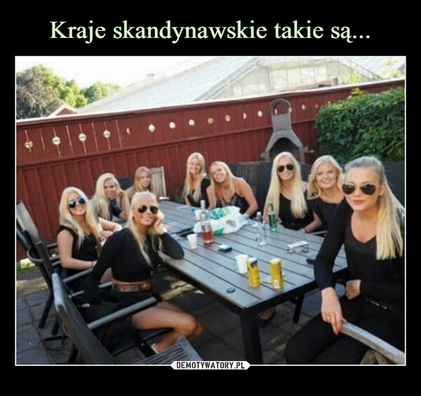 
    Kraje skandynawskie takie są...