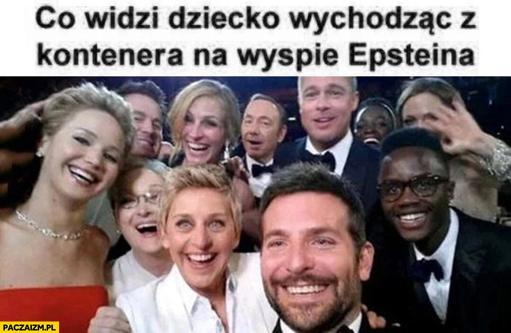 
    Co widzi dziecko wychodząc z kontenera na wyspie Epsteina gwiazdy z Hollywood