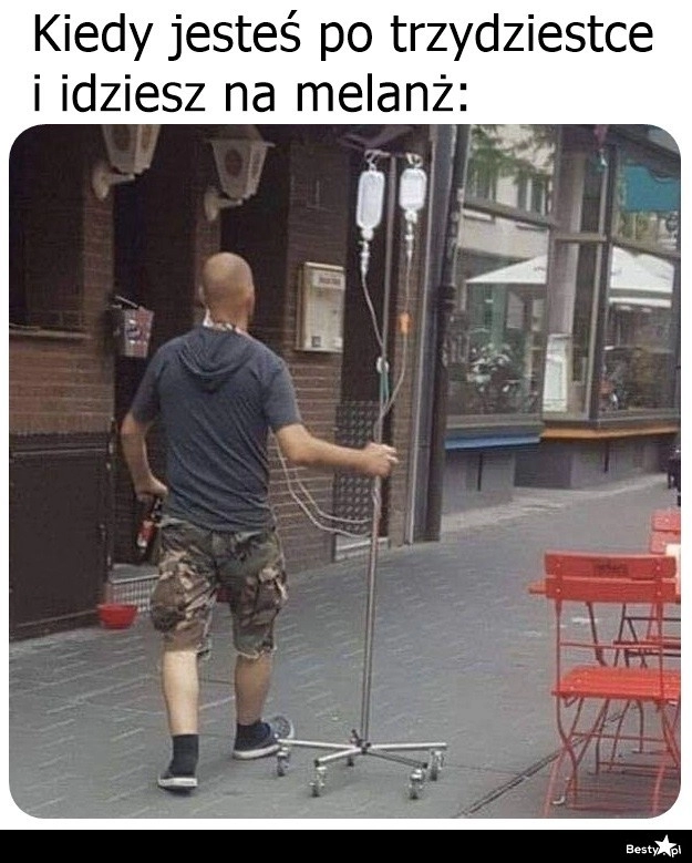 
    Melanż po trzydziestce 