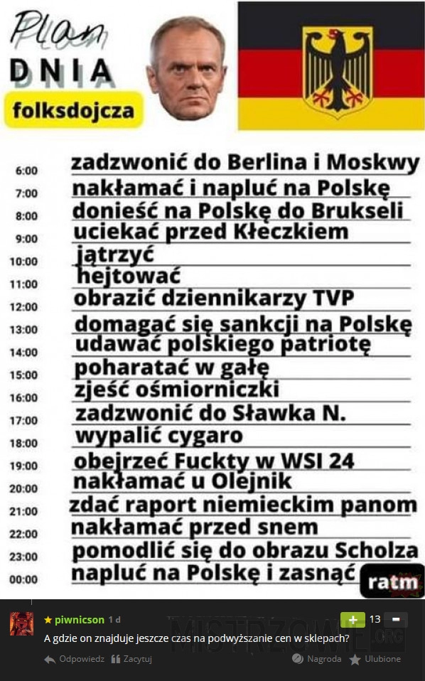 
    Mem krążący po drugiej stronie internetów