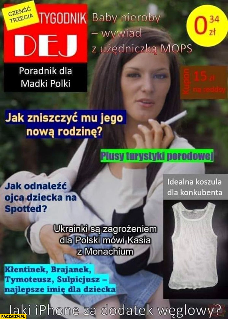 
    Tygodnik dej dla polek okładka